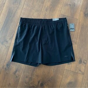 NWT Mitre Different League Athletic Shorts Black 5” Inseam XL